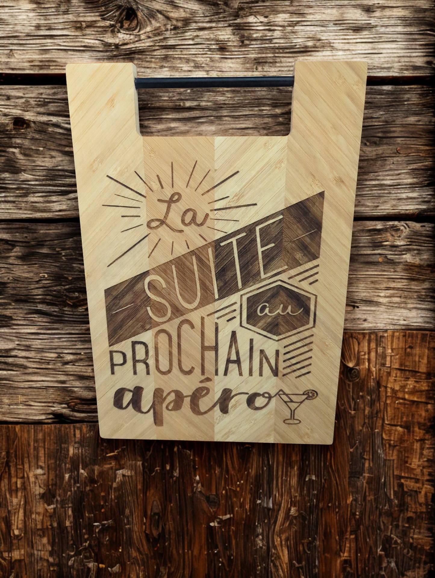 Planche Apéro en Bois Gravée – Modèles Disponibles ou 100% Personnalisable