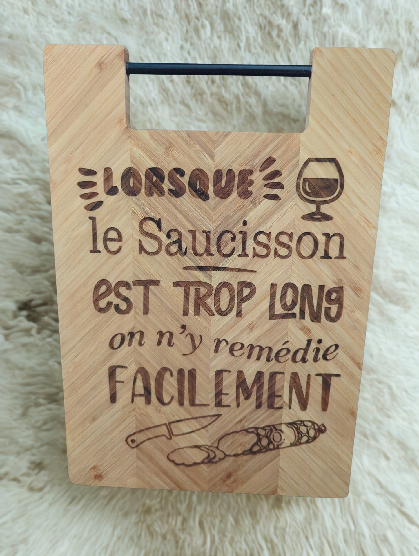 Planche Apéro en Bois Gravée – Modèles Disponibles ou 100% Personnalisable