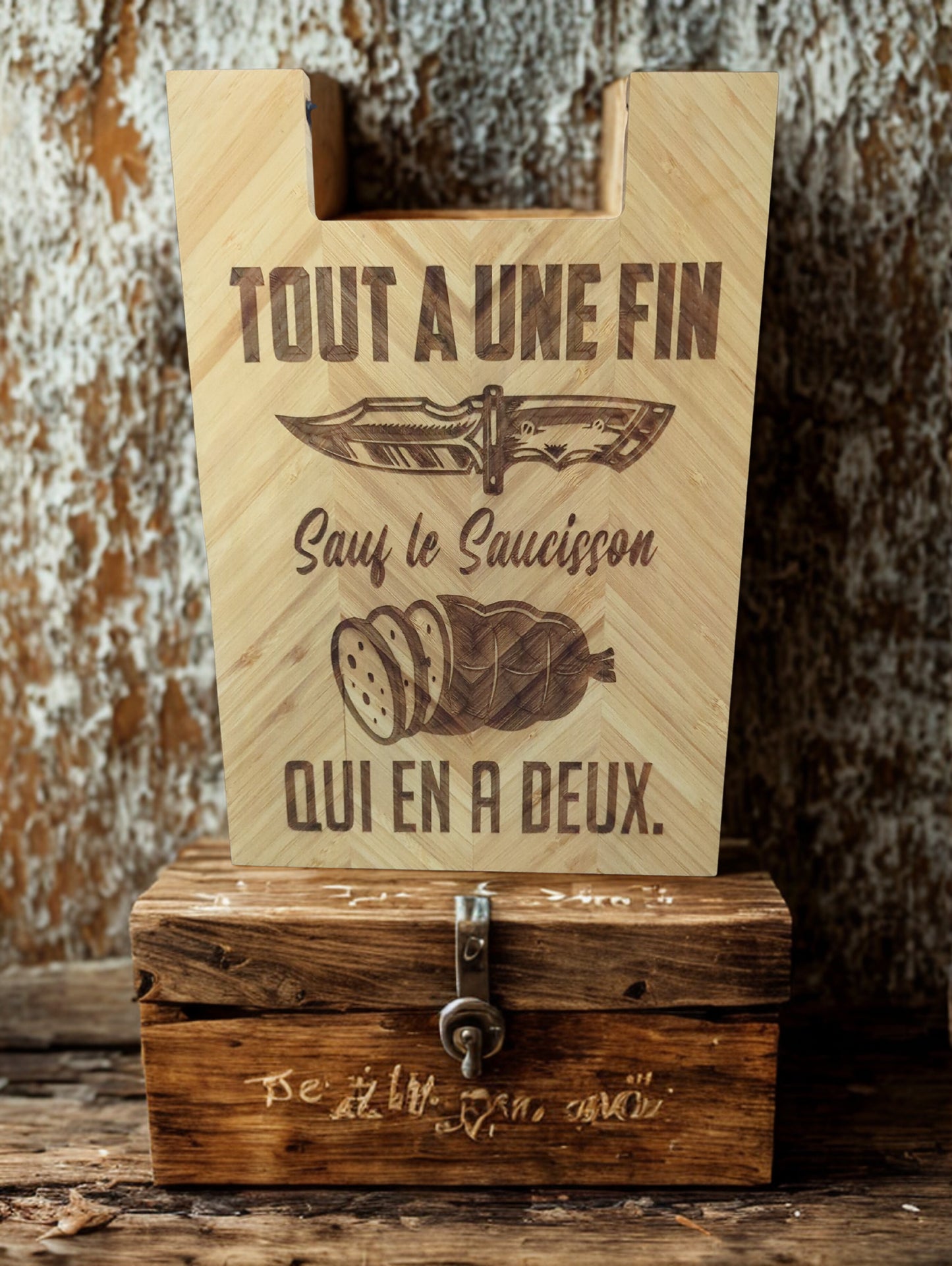 Planche Apéro en Bois Gravée – Modèles Disponibles ou 100% Personnalisable